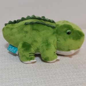 NWT BELLZI Mini Green Allie the Alligator 6.5" Plush Stuffed Animal Toy
